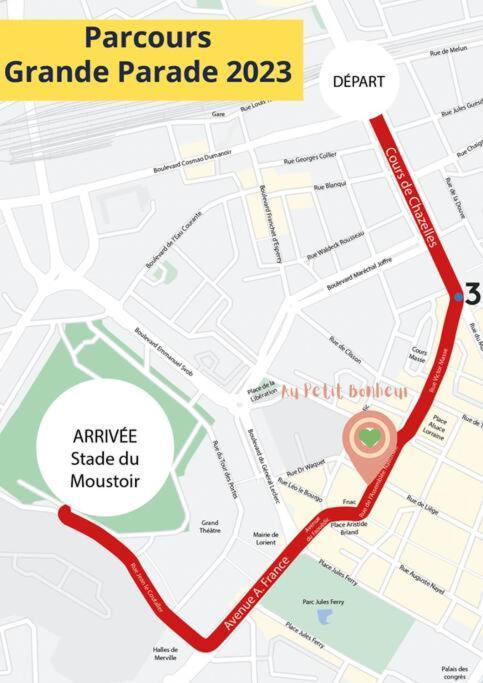 Joli T2 En Centre-Ville Lorient Avec Balcon Cosy Kültér fotó
